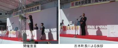開催宣言、挨拶